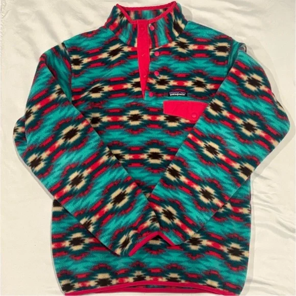Patagonia Men's Vibrant Zip-Up Sweater - Picture 1 of 5